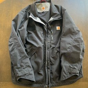 Black XL Carhartt Jacket